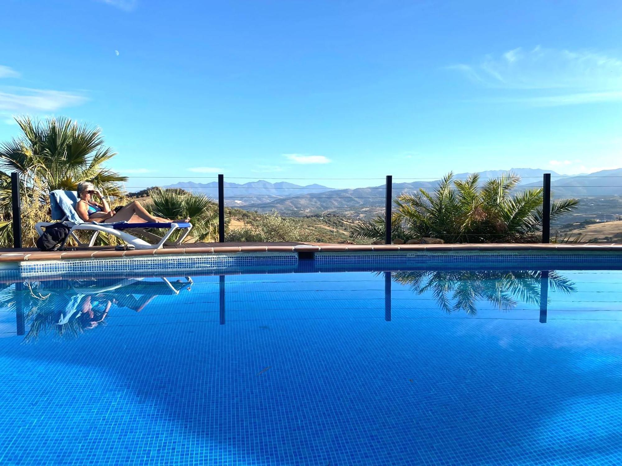 Rural Cottage, With Pool & Optional Private 6 Guests Jacuzzi Tolox Exteriör bild